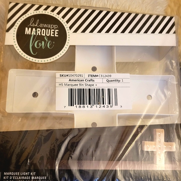 NWT Display Craft Kit- Heidi Swapp Marquee,Plus or Cross Sign Display light kit - Picture 3 of 9
